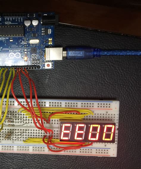 4 Digit 7 Segment Display Stopwatch : 3 Steps.
